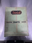 Strick Trailers Parts Book Manual 1950-55. Fixed Price $15.00.