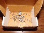 2UF 50V Sprague Axial Electrolytic Capacitors TE1301. Fixed Price $45.00.