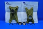Serv. Set Of Piper Lh Gear Trunnion Fittings W/8130 20757-000, 20393-000 (20264). Fixed Price $395.00.