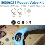 803062T1 Poppet Valve Diaphr Kit Set Fit For Mercury 135-150-175-200HP 2.0L 2.5L. Fixed Price $28.49.