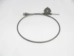 Throttle Control Cable Center Engine Dassault Falcon 50 Pn: 7-43497-2. Fixed Price $2995.00.
