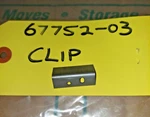Piper P/n 67752-003 Clip New Surplus. Fixed Price $36.01.