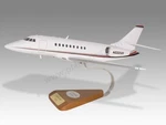 Dassault Falcon 2000EX Netjets Mahogany Wood Handmade Desktop Airplane New Model. Fixed Price $223.25.