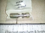 QTY-4 Nos Parker-hannifin Tube To Hose Straight Adapter 20621-4-4 3/16" Swivel. Fixed Price $28.00.