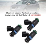 3PCS Fuel Injector For Seat Arona Ibiza Skoda Fabia Vw Golf Polo 1.0 04E906031H. Fixed Price $34.78.
