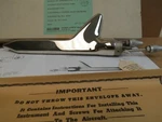 Original Wwii Aircraft 24VOLT Kollsman 88-T-3000 Heated Pitot Static Tube Chrome. Fixed Price $165.00.
