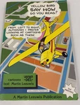 Vtg Aviation Airplane Humor Martin Leeuwis Book Cartoon Say How Pilot Gift. Fixed Price $16.99.