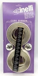 Nos Vintage Genuine Cinelli Cork Handlebar Tape White Chrome Plugs Made Italy. Fixed Price $12.99.