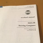 Collins 562A-5E Steering Computer Overhaul Manual. Fixed Price $137.19.