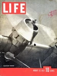 Douglas DC-3 Plane Engine 1937 Life Magazine Cover Only Transoceanic Transport. Fixed Price $19.95.