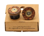 Gilles Berthoud Road Handlebar End Plugs Pair Cork Leather New Nos Nib. Fixed Price $39.99.