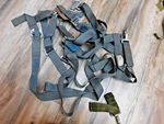 Us Military Personnel Retaining Aircraft Safety Harness W/ 1 Extra Hook. Fixed Price $137.70.