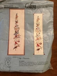 Wintergreen Mini Bell Pull Panel NO122 Crewel By Cathy Vintage Embroidery Rare. Fixed Price $59.99.
