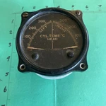 Vintage Aircraft Aviation Weston Instrument Corp. Cyl Temp Indicator. Fixed Price $50.00.