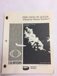 Bendix RDR-1300/IN-2022A Weather Radar System Installation MANUAL1979 Original. Fixed Price $11.50.