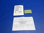 Beech Main Gear Door Reinforcement Plate W/8130 P/n 115-810060-49 Nos (0426-799). Fixed Price $178.50.