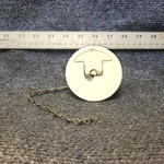 416-25 Shaw Aero Beechcraft F35 Fuel Cap And Chain Assy. Fixed Price $57.00.