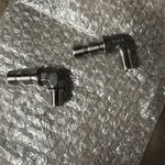 MS21908J6 Elbows 3/8" Degree Flareless Bulkhead Universal Fitting Nos. Fixed Price $18.00.