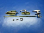Bell 47J-2 Helicopter Cabin Door Latch Lh P/n 47-385-169-19 (1224-1214). Fixed Price $198.75.