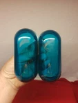 Pair Vtg Glass Grimes Aircraft Wing Lens/light 1950S 1960S Hot Rat Rod Blue Aqua. Fixed Price $49.99.