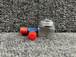 23599-01 (use: 23599-11) Beechcraft E-55 Oxygen Outlet Assembly (curved). Fixed Price $39.20.