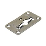 Perko 0148DP0CHR Two Chromed Removable Table Bracket (missing Wall Plates). Fixed Price $22.50.