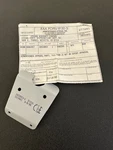 Cessna Aircraft Cowl Bracket, P/n 0453003-2 (new Surplus) (st). Fixed Price $74.50.