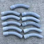 Lot Of 11 Cantex 5233766 1-1/4" 45-DEG Bell End Elbows. Fixed Price $39.99.