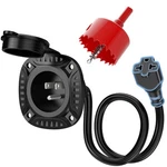5-IN-1 Ac Port Plug 20A 125V, Rv Shore Power Inlet For Trailer Truck Boat. Fixed Price $23.63.