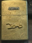 Zippo Lighter Mitsubishi MU-2 Aircraft. Fixed Price $79.95.