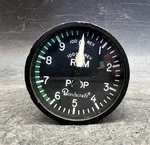 Vintage Beechcraft Aircraft Prop Rpm Indicator Tachometer Gauge 50-380035-5. Fixed Price $237.50.