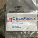 Pack Of 10, Chicago Miniature, 6838-1001 Blue Lamp, Incandescent, Bulb. Fixed Price $18.99.