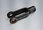 Surplus Aircraft Steel Clevis Female 1/2-20 Rh & 0.500 1/2'' Pin Hole. Fixed Price $9.50.