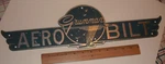 Rare Original 1950'S Grumman Aero Bilt Aluminum Maker Plate For Truck Trailer. Fixed Price $199.99.