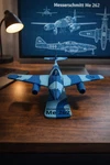 3D Printed Messerschmitt 262 Model Kit Display Wwii German Jet Aircraft Avi. Fixed Price $26.00.
