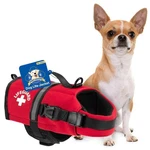 Xx Small Red Dog Life Jacket With Reflective Strips And Adjustable Straps. Fixed Price $34.49.