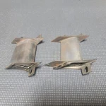 (2) Pratt &whitney JT8D Engine Stage 1 Turbine Stator Vanes - Titanium / Nickel. Fixed Price $68.00.