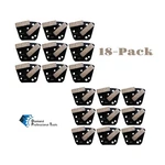 18 Pack Diamond Grinding Trapezoid For Bolt-on Concrete Floor Soft Bond 40 Grit. Fixed Price $298.00.