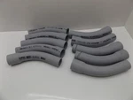 Lot Of 10 Cantex 5233766 1-1/4" 45-DEG Bell End Elbows. Fixed Price $30.00.