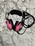 Pilot Usa PA-1181T Pink Aviation Headset W/ Aux Recording Cable Free Shipping. Fixed Price $125.00.
