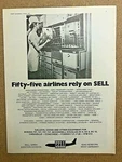 1971 Aircraft Advert Sell Galleys Oven Other Equipment Concorde Boeing Caravelle. Fixed Price $19.92.