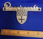 1967 Beechcraft Musketeer A23A Oem Emblem 130071. Fixed Price $75.00.