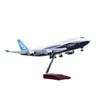 Airplane Aircraft 1/150 B747 Boeing 747-400 Model Replica Resin Led Lights. Fixed Price $86.99.