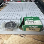 Fafnir Ball Bearing Sealed Steel Precision, Mpn 203KDD, Model. Fixed Price $9.21.