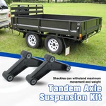 Double Eye Spring Trailer Tandem Axle Shackle Equalizer Kit For 2000-7000LB. Fixed Price $29.72.