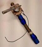 Republic Mfg. Stainless Steel -10 An Fuel Shut Off Valve & Braided Line. Fixed Price $75.00.