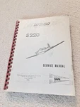 Waco 205, 220 Siai-marchetti, Factory Service Catalog Approx 200 Pages (lvr). Fixed Price $52.00.
