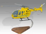 Airbus Eurocopter Bolkow 105 Essex Ambulance Wood Desktop Helicopter Model. Fixed Price $296.47.
