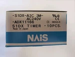 Aromat Nais On Delay Timer S1DX-A2C-3M-AC240 /# ADX1116 /2PDT- Coil Vac. Fixed Price $20.00.