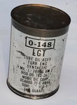 Old Mobil Oil Corp 0-148 Lgt Lube Aircraft Turbo Engine Synthetic Chrome Can. Fixed Price $16.89.